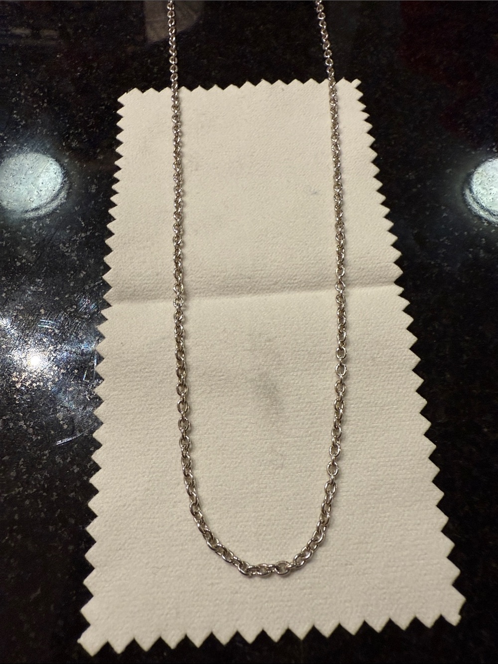Pandora Silver Rope Chain Necklace - Silver